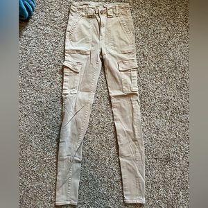 American Eagle khaki jeggings